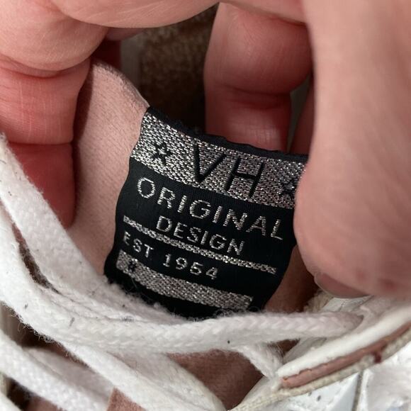 Vintage Havana Womens White Pink Lace Ups High Tops Sneakers Size 8 - Picture 9 of 15